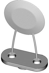 Fischer Elektronik-MDA 07 散热器 Mounting Pads for single semiconductors and heatsinks