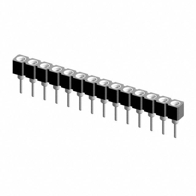 PRECI-DIP SA-310-87-114-41-001101 Steckverbinderleisten und Leiterplattenbuchsen Conn Socket Strip SKT 14 POS 2.54mm Solder ST Top Entry Thru-Hole