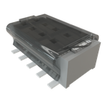 Conn Socket Strip SKT 10 POS 1.27mm Solder ST Top Entry SMD TIGER CLAW™ T/R