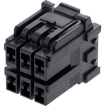 Conn Housing RCP 4Power POS 3.3mm Crimp ST Cable Mount Black Bag