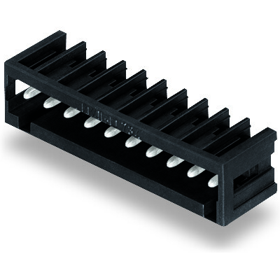 WAGO-734-172/105-604 Steckverbinderleisten und Leiterplattenbuchsen Conn Shrouded Header (4 Sides) HDR 12 POS 3.5mm Solder RA Side Entry Thru-Hole Box