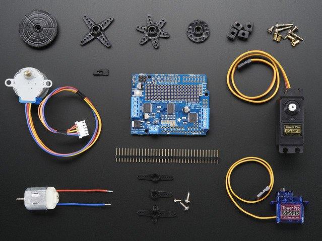 Adafruit Industries-171 Development Kits and Tools Motor party add-on pack for Arduino