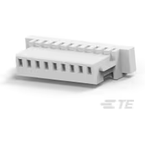 TE Connectivity-1470364-9 分立接线罩连接器 Conn Housing RCP 9 POS 1mm Crimp ST Cable Mount White Bag