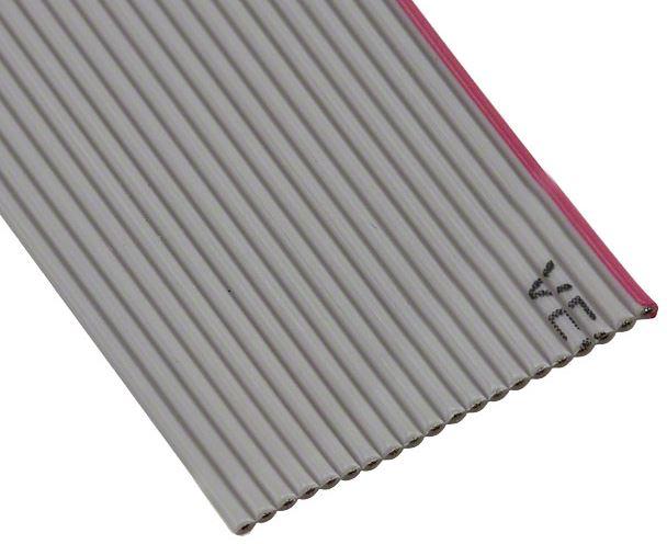 Assmann WSW components, Inc-AWG28-20/G-1/300 扁平电缆 Flat Ribbon Cable Polyvinyl Chloride 20Conductors 28AWG 300V 91.44m Reel