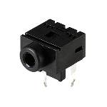 CUI Devices-SJ1-3553NG Steckverbinder für Audio und Video Conn 3.5MM Audio Jack RCP 3 POS Solder RA Thru-Hole 3 Terminal 1 Port