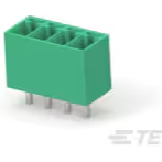 TE Connectivity-2351886-4 Steckverbinderleisten und Leiterplattenbuchsen 4Position TB Header 180 Degree