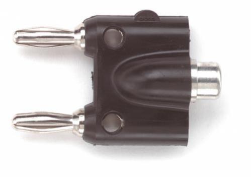 Pomona Electronics-1442 Altri connettori Conn Phone Jack-Banana Plug Adapter F/M 2/2 POS ST