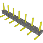 Conn Unshrouded Header HDR 7 POS 5.08mm Solder RA Side Entry Thru-Hole Bulk