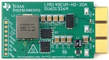 Texas Instruments-LM5145EVM-HD-20A Kit e schede di sviluppo gestione della potenza LM5145 DC to DC Converter and Switching Regulator Chip 4.95V to 5.05V Output Evaluation Board
