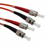 Assmann WSW components, Inc-DK-2611-05 光纤电缆组件 Cable Assembly Patch Cord 5m Duplex ST/PC to Duplex ST/PC 2 to 2 POS M-M Bag
