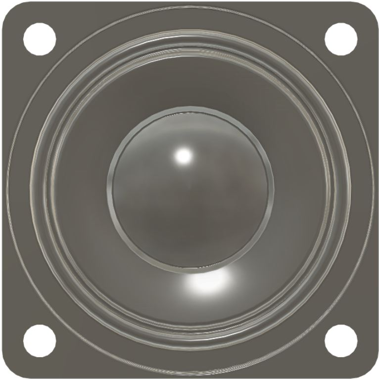 PUI Audio, Inc-AS04008MR-22-WP 扬声器 Speakers General Purpose Neodymium Iron Boron 520Hz 1W 82±3dBA 8Ohm Round Screw