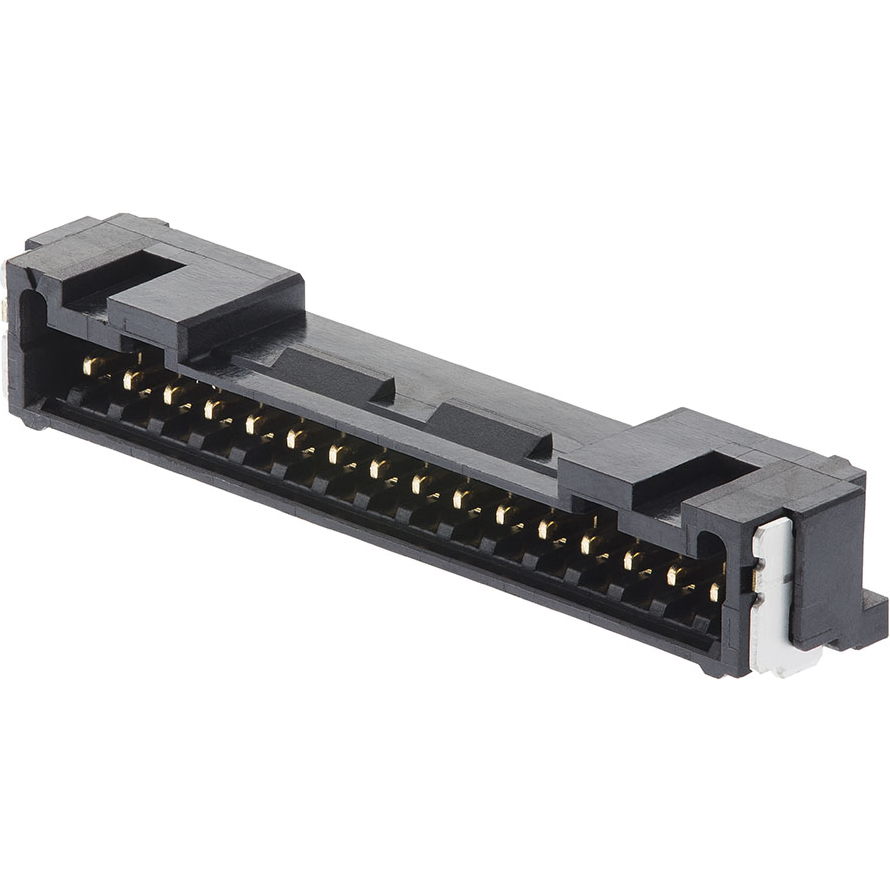 Molex-5055671231 Connector Headers and PCB Receptacles Conn Shrouded Header (4 Sides) HDR 12 POS 1.25mm Solder RA Side Entry SMD T/R