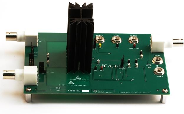 Texas Instruments-OPA547EVM Integrierte Verstärkerschaltung, Entwicklungsplatinen und -kits OPA547 Op Amp Evaluation Board