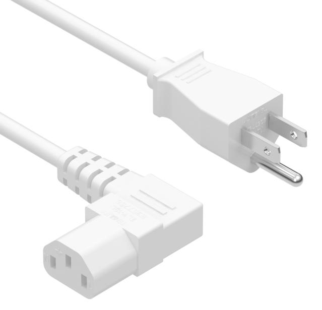 Tensility International-11-00030 Cable Assembly AC Power Cable Assembly 2m NEMA 5-15P to C13 3 to 3 POS F-M 18AWG