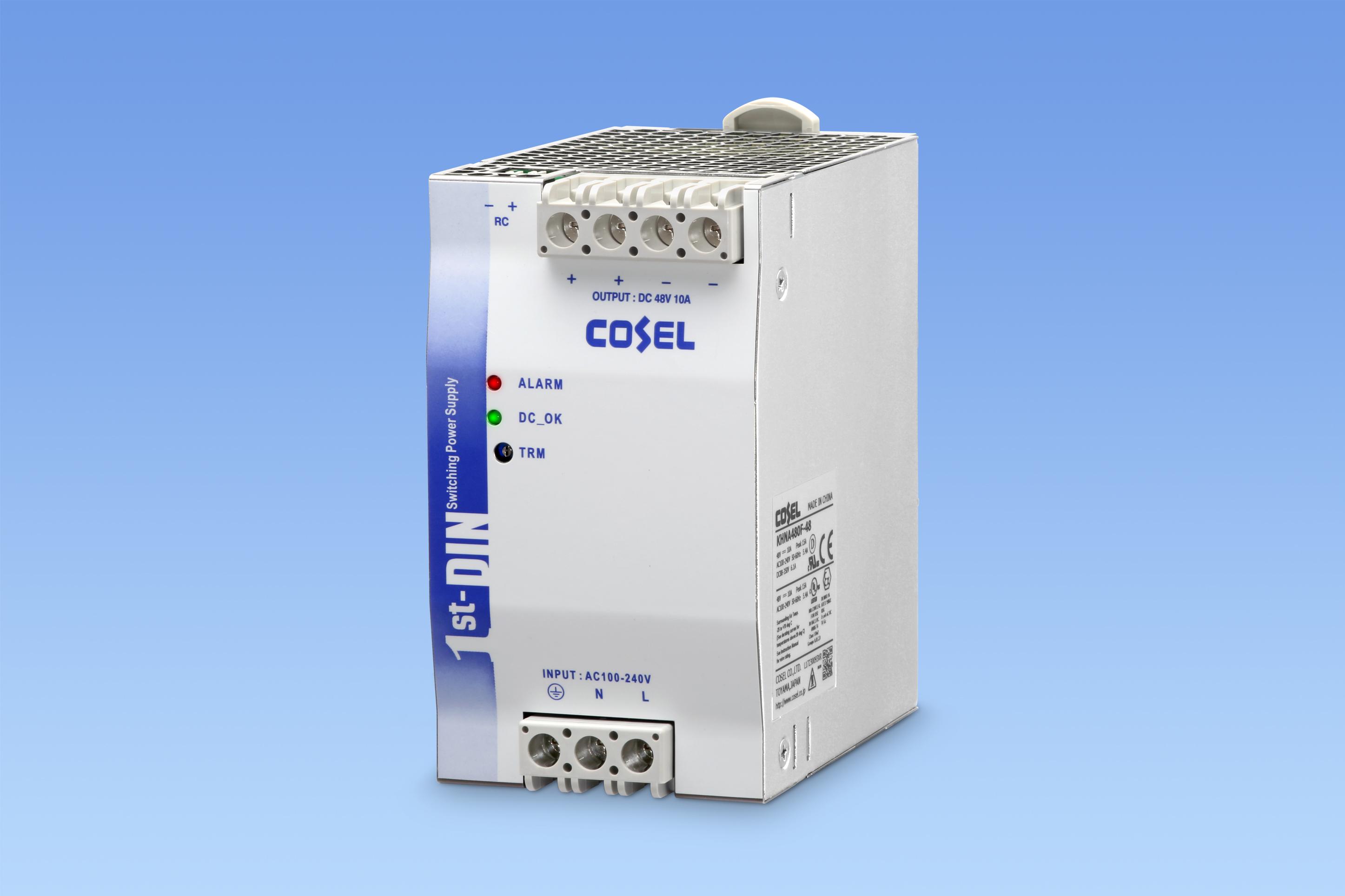 COSEL-KHNA480F-24 交流至直流电源供应器 AC/DC Power Supply Single-OUT 24V 20A 480W