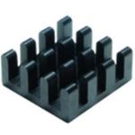 Assmann WSW components, Inc-V2020B Kühlkörper Heat Sink Passive Cross-Cut Aluminum 6063 27°C/W Black Anodized