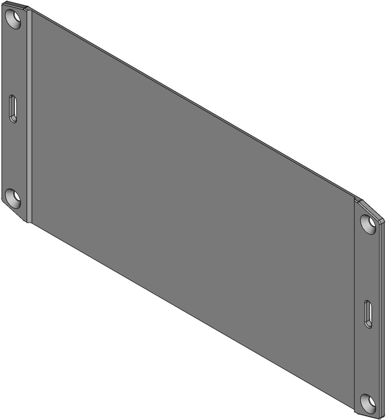 Hammond Manufacturing-1591FEGY null Flange, Acrylonitrile Butadiene Styrene, Light Gray