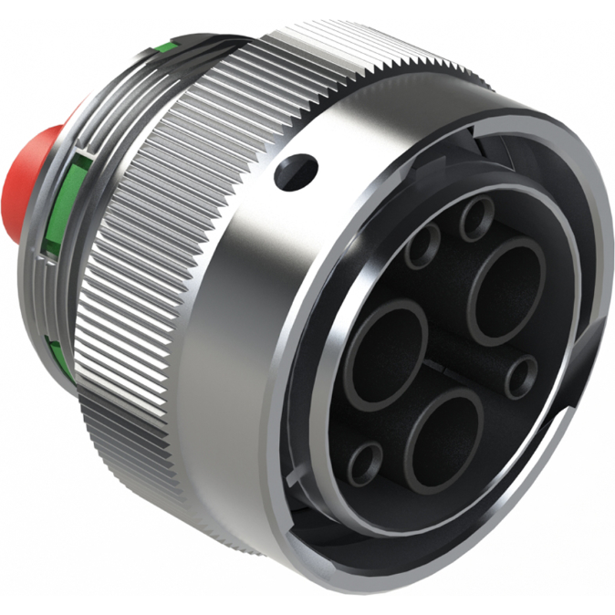 Amphenol-AHDM06-24-07SN-CL22 Steckverbinder, rund 7 Position, Plug, Socket, Size 24, Normal Seal, Wide Thread