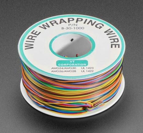 Adafruit Industries-4730 Multi-Chip-Package-Speicher Single Conductor Cable, Thin, 30 AWG