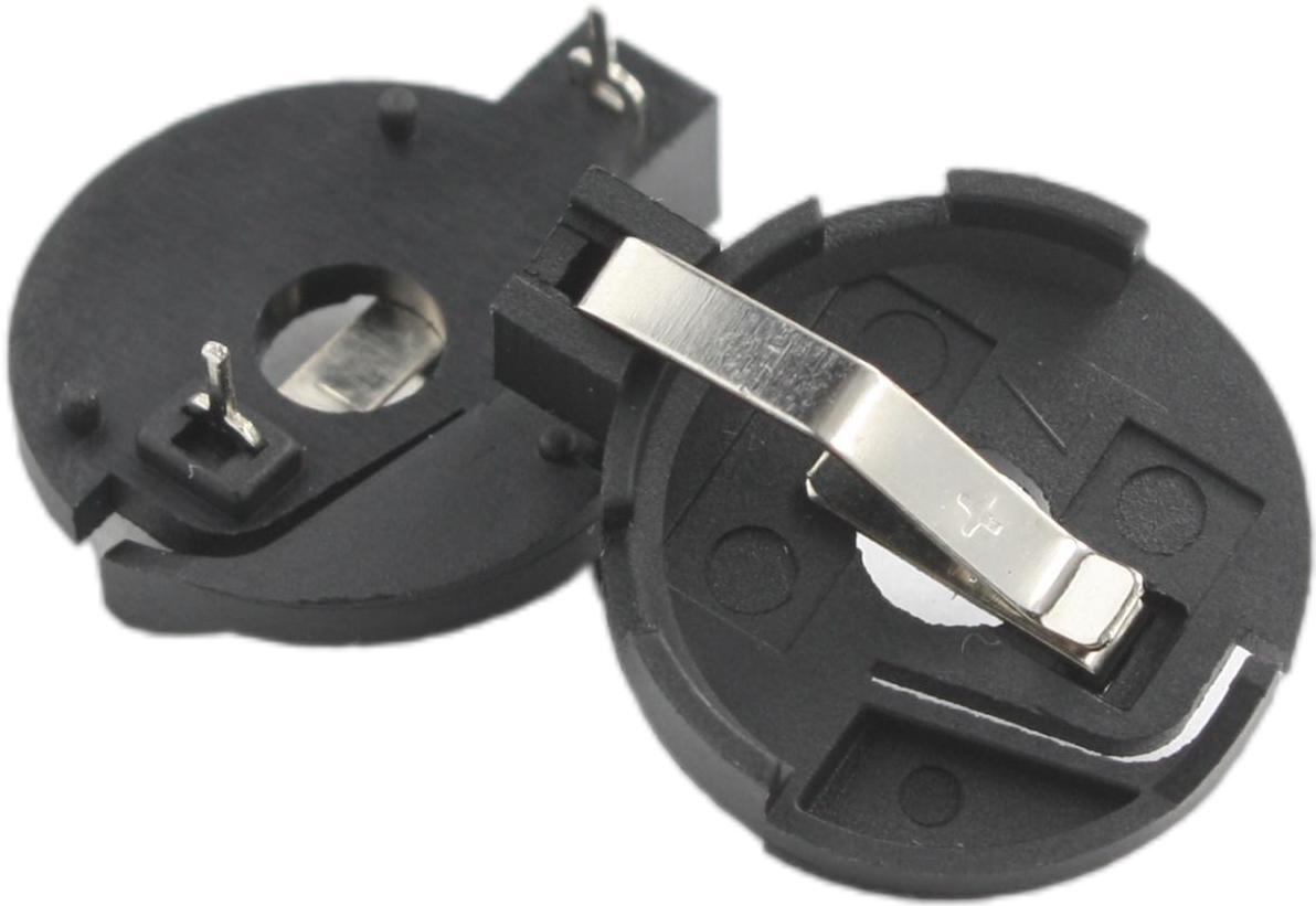 ADAM TECH-BH-25D-1 电池触点、电池夹和电池盒 Nickel Plated Battery Holder