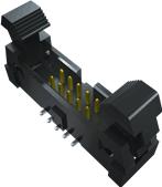 Samtec-EHT-112-01-F-D-SM-LC-P Embases de raccordement et réceptacles PCB Conn Ejector Header HDR 24 POS 2mm Solder ST Top Entry SMD Tube