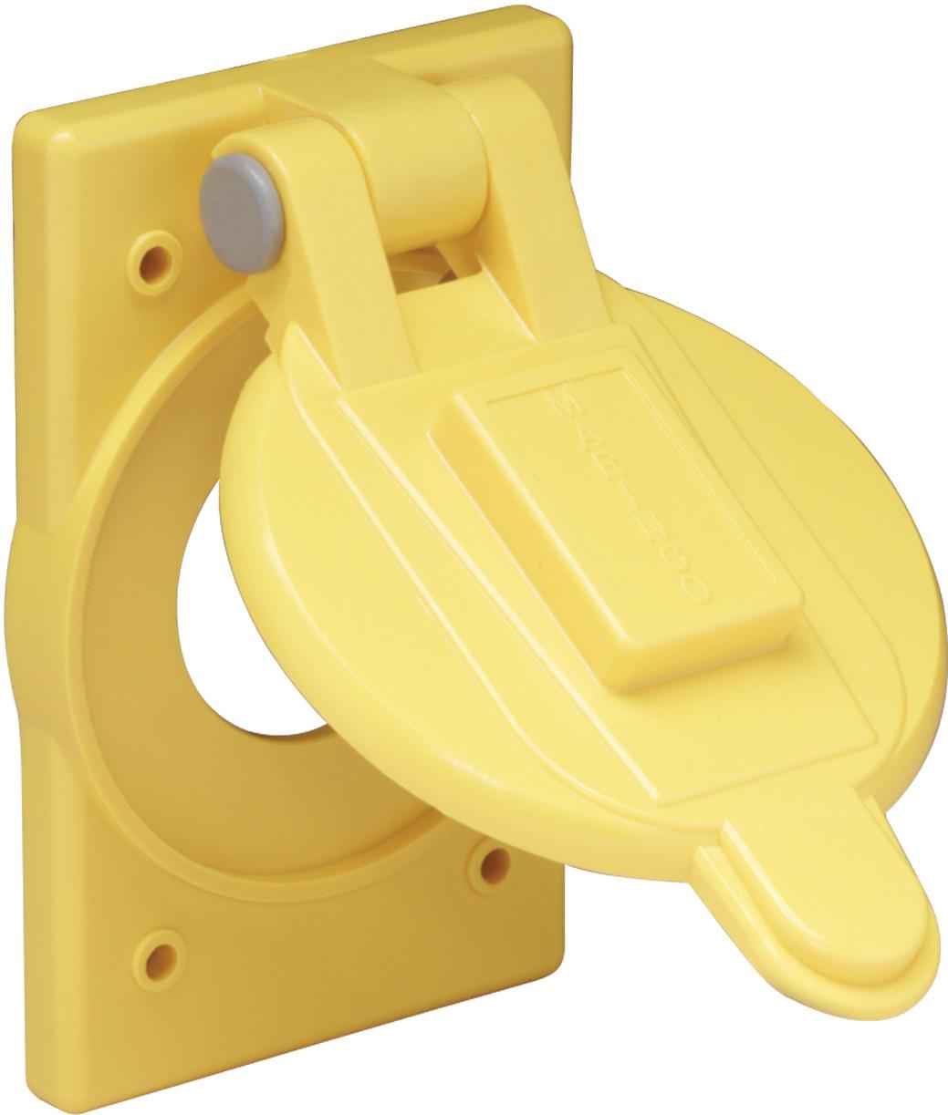 Marinco-7420CR Accessoires de raccordement WEATHERPROOF COVER W/LIFT LID