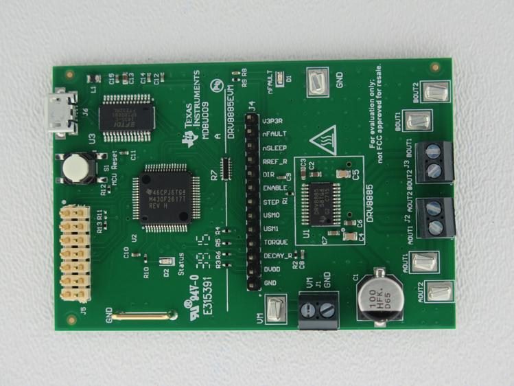Texas Instruments-DRV8885EVM Power Management Development Boards and Kits DRV8885 Motion Motor Control Evaluation Board
