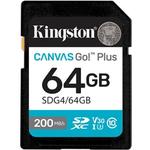 Kingston Technology-SDG4/64GB Flash-Karten Flash Card 64G-byte 3.3V SDXC Card