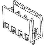 Molex-0395210004 连接器插头及 PCB 插座 Conn Shrouded Header (2 Sides) HDR 4 POS 5mm Solder ST Top Entry Thru-Hole Eurostyle