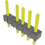 Conn Unshrouded Header HDR 6 POS 2.54mm Solder ST Top Entry Thru-Hole Bulk