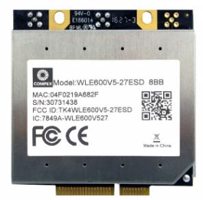 Compex Systems Pte Ltd-WLE600V5-27ESD 802.11 Drahtloses LAN Module 802.11a/n/ac 5.825GHz 867000Kbps Box