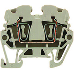 Conn Feed-Through Terminal Block 2 POS Tension Clamp ST T DIN Rail 20A