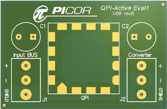 Vicor-QPI-3-EVAL1  Evaluation Board For QPI-3LZ