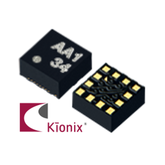 Rohm-KX134-1211 Accelerometro Accelerometer Triple ±8g/±16g/±32g/±64g 2.5V 12-Pin LGA T/R