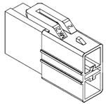 Molex-35181-0210 Gaine de câblage de raccordement discret Conn Housing F 2Power POS 8mm Crimp ST Cable Mount Natural Bag