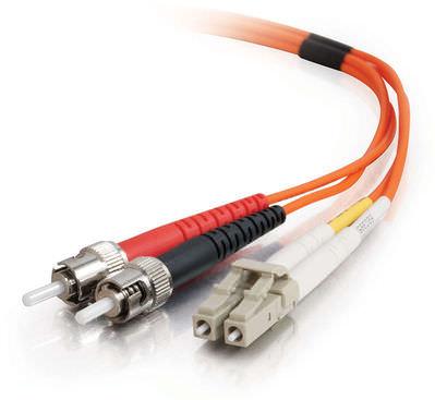 Legrand-11064 Glasfaserkabel-Baugruppen 15m LC-ST 50/125 OM2 Duplex Multimode Fiber Optic Cable (TAA Compliant) - Orange