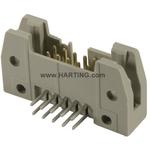 Conn Shrouded Header (4 Sides) M 24 POS 2.54mm Solder RA Side Entry Thru-Hole