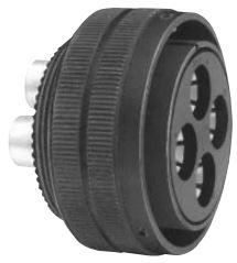 Amphenol-GTCL06LCFZ2428PY025B30 Steckverbinder, rund Conn Circular PIN 24 POS Crimp ST Cable Mount 24 Terminal 1 Port