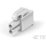 Conn Housing PL 2 POS 4.14mm Crimp ST Cable Mount Natural Bag