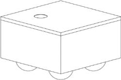 Toshiba-TCK128BG,LF Interruptores de potencia Power Switch Hi Side 1-OUT 1A 343mOhm 4-Pin WCSP-G T/R