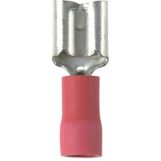 Panduit-DVF18-187-MY Steckverbinderanschlüsse Quick Disconnect Terminal 18-22AWG Brass Red F 19.3mm Tin Box