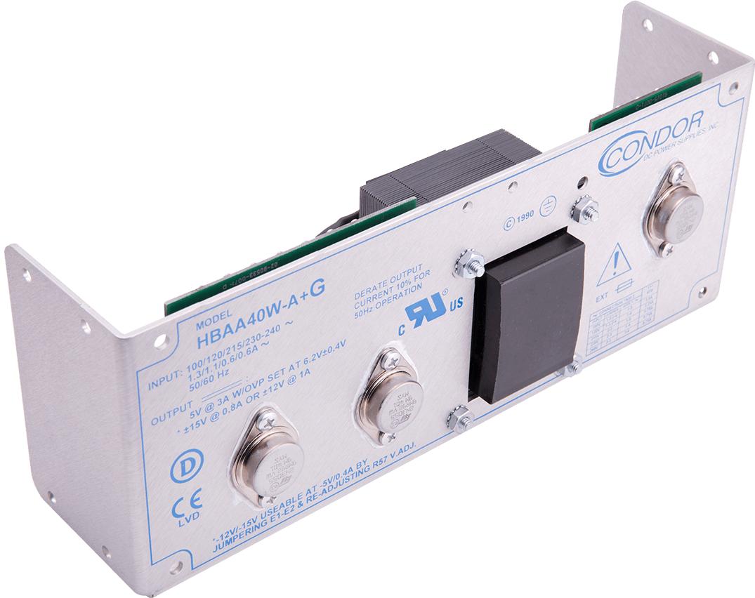 SL Power / Advanced Energy-HDCC150W-A+G Suministro de energía de AC a CC AC/DC Power Supply Triple-OUT 5V/12V to 15V/-12V to 15V 12A/3.4A/3.4A 288W Case DCC