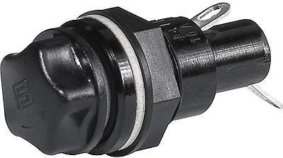 SCHURTER-0031.1001 Sicherungszubehör Fuse Holder 6.3A 500VDC Panel Mount Solder Lug Box