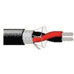 Belden-8441 Kabel, Mehrleiter Audio Cable Braid Polyvinyl Chloride 2Conductors 22AWG 4.93mm 300VAC Black Polyvinyl Chloride 30.48m