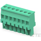 TE Connectivity-284051-4 Steckverbinder, Klemmenblöcke Conn Eurostyle Block F 4 POS 10.16mm Screw ST Cable Mount 15A/Contact