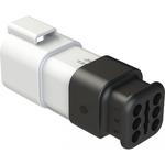 Conn Housing RCP 6 POS Crimp ST Cable Mount White