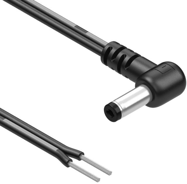 Tensility International-10-02508 Cable Assembly DC Power Cable Assembly DC Power 1.83m DC Power Plug 2POS PL 18AWG