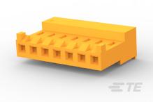 TE Connectivity-643817-7 连接器插头及 PCB 插座 Conn IDC Connector RCP 7Power POS 3.96mm IDT RA Cable Mount Bag/Box