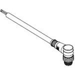 Cable Assembly Circular 2m 22AWG M12 Circular 5 Right Angle