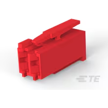 TE Connectivity-4-1241965-2 分立接线罩连接器 Conn Housing RCP 2 POS 5mm Crimp ST Cable Mount Natural Box